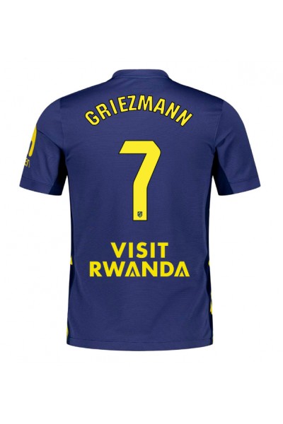 Atletico Madrid Antoine Griezmann #7 Jalkapallovaatteet Vieraspaita 2025-26 Lyhythihainen Atletico Madrid Antoine Griezmann #7 Jalkapallovaatteet Vieraspaita 2025-26 Lyhythihainen